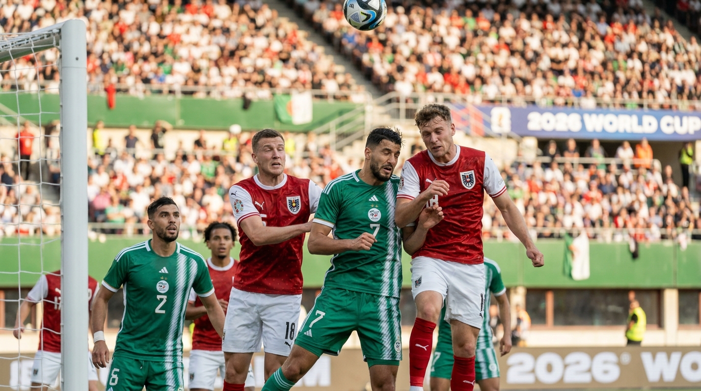 Coupe du Monde 2026 : Algérie-Autriche, le match à haut risque qui fait déjà débat