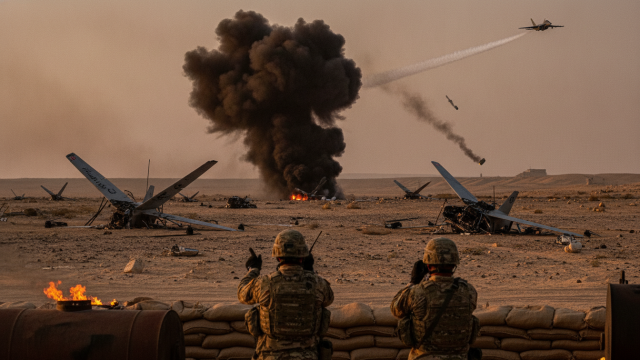 suivez en direct les développements du conflit au moyen-orient avec l'annonce des états-unis concernant l'abattage de drones iraniens dans la région.