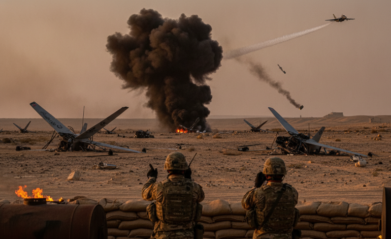 suivez en direct les développements du conflit au moyen-orient avec l'annonce des états-unis concernant l'abattage de drones iraniens dans la région.