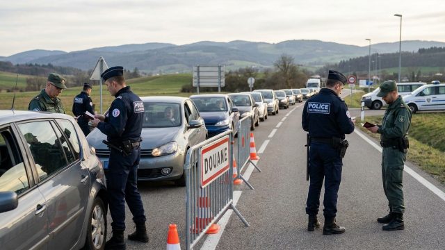 lors du sommet du g7, les contrôles aux frontières franco-suisses sont réactivés pour renforcer la sécurité et la gestion des flux transfrontaliers.
