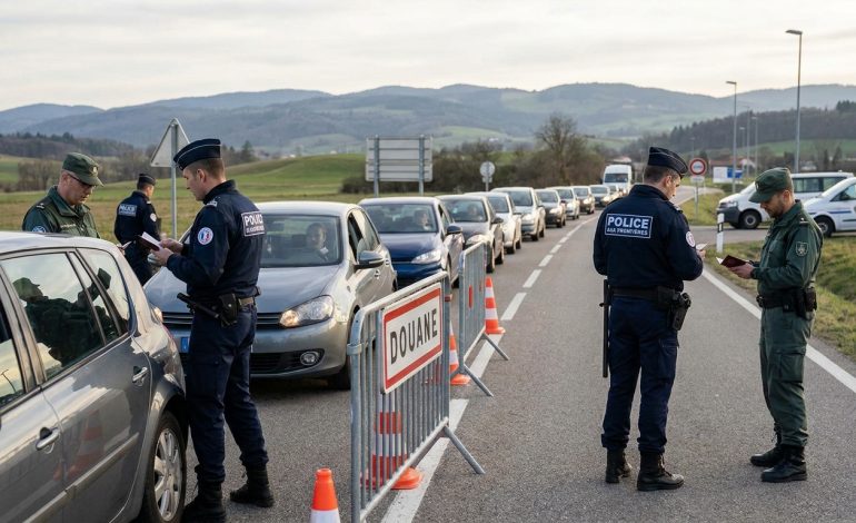 lors du sommet du g7, les contrôles aux frontières franco-suisses sont réactivés pour renforcer la sécurité et la gestion des flux transfrontaliers.