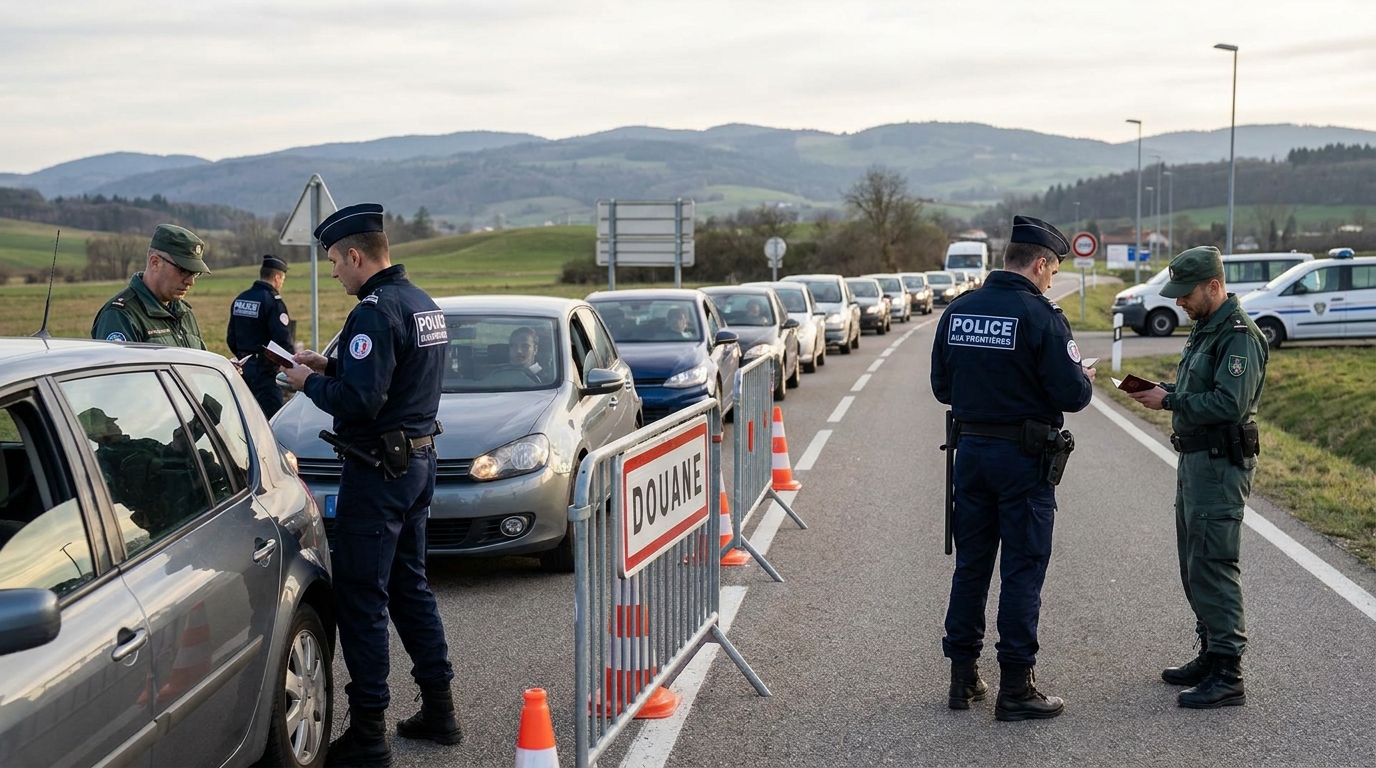 G7 : Réactivation des contrôles aux frontières franco-suisses lors du sommet