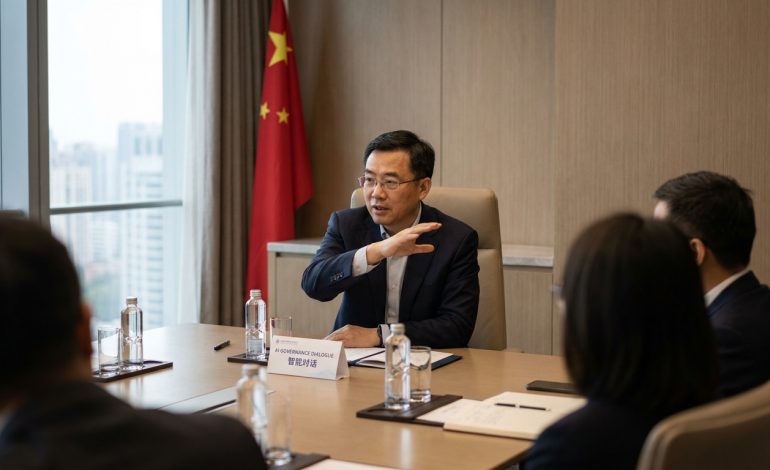 la chine réclame des réglementations strictes sur l'ia pour prévenir les risques et éviter une perte de contrôle technologique, soulignant l'importance d'un encadrement rigoureux.