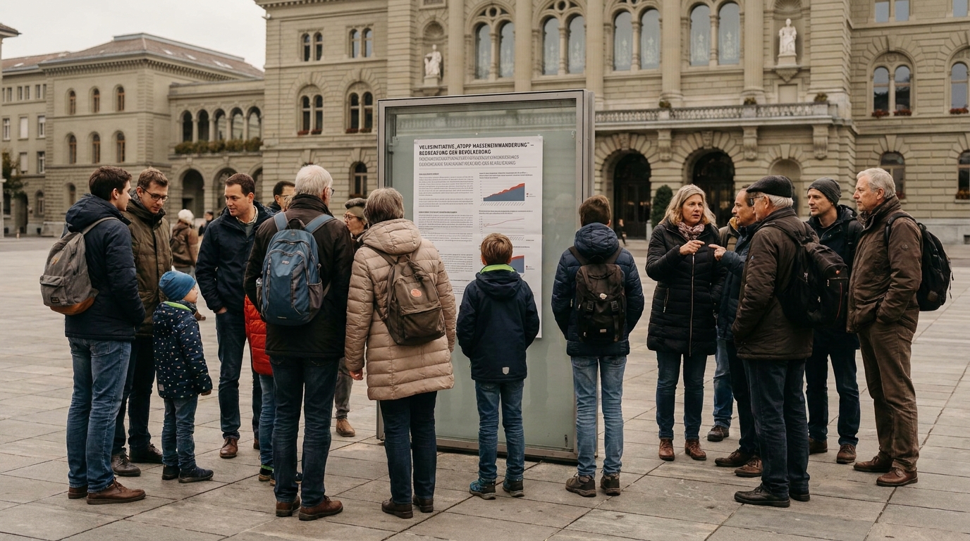 Immigration : la Suisse se prononce sur une initiative pour limiter la croissance démographique