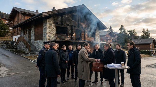 un incendie à crans-montana soulève des questions autour de transactions suspectes et de possibles fraudes à l'assurance, dévoilant une enquête riche en complexité.