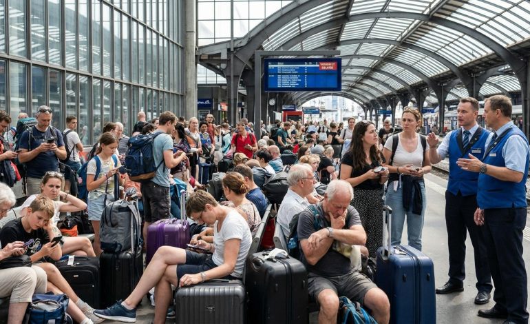 Jusqu&rsquo;à 8 heures de retard : une nouvelle journée chaotique pour les voyageurs ferroviaires