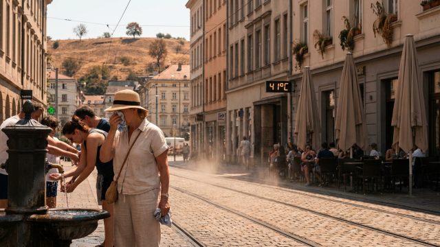 l'europe fait face à une deuxième canicule intense avec une hausse des températures prévue pour ce week-end, aggravant les conditions climatiques.