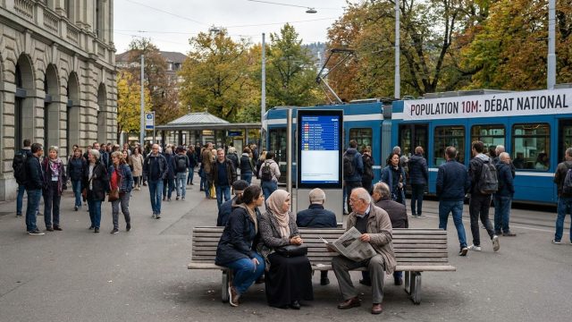 découvrez comment la suisse envisage de freiner sa croissance démographique à l'approche des 10 millions d'habitants et les enjeux liés à cette évolution.