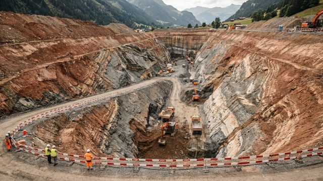 découvrez la spectaculaire fosse de 27 mètres creusée en suisse, plus longue que deux terrains de football, et explorez les secrets fascinants qu'elle révèle.