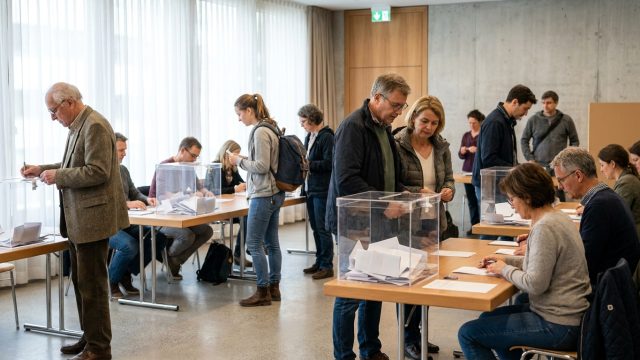 la suisse pourrait-elle freiner sa croissance démographique ? les citoyens sont appelés à voter pour décider de l'avenir démographique du pays.