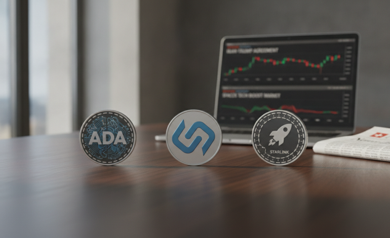 Les 3 altcoins incontournables à suivre à l’heure de l’accord Iran-Trump et des avancées SpaceX impactant le marché