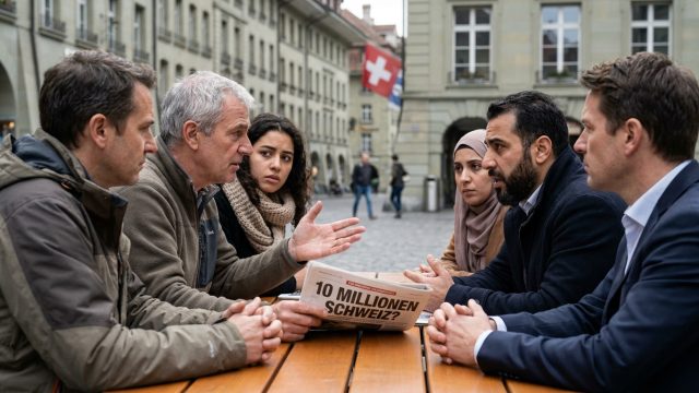 découvrez les divergences parmi les helvètes concernant l'objectif ambitieux d'atteindre 10 millions d'habitants en suisse et les enjeux qui en découlent.