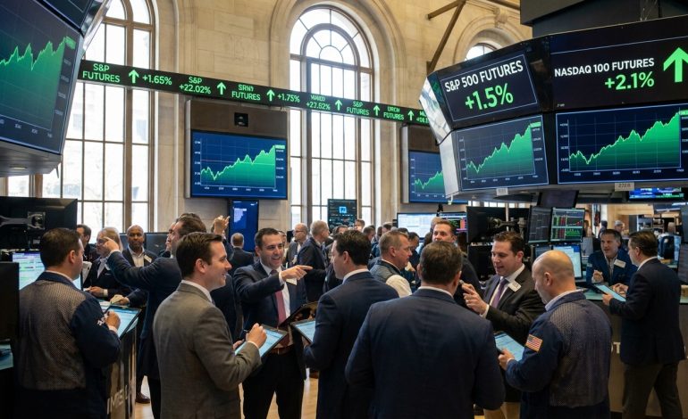 Les contrats à terme sur actions américaines en hausse stimulée par un regain d’optimisme