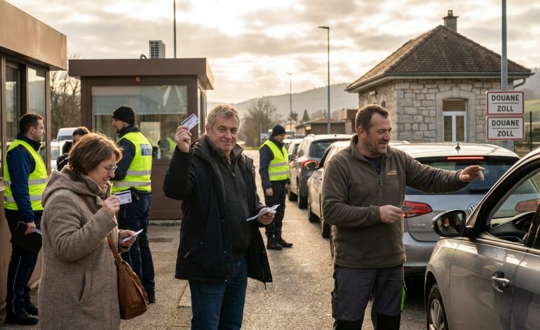 Lons-le-Saunier : les frontaliers conservent leur permis de conduire pour se rendre au travail