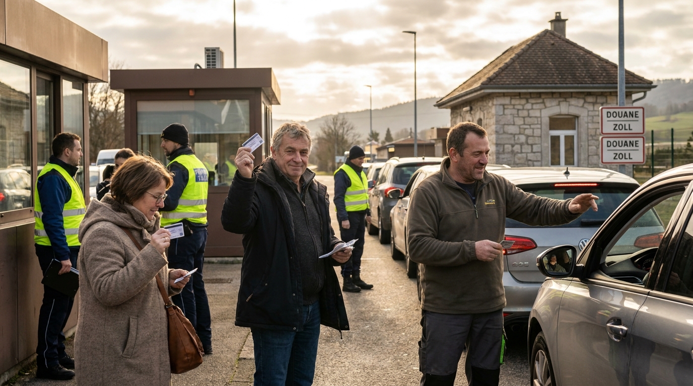 Lons-le-Saunier : les frontaliers conservent leur permis de conduire pour se rendre au travail