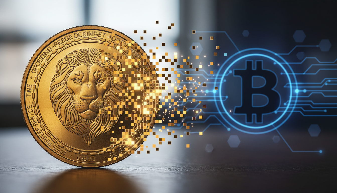 L’or tokenisé : le nouveau trésor numérique qui défie la suprématie de Bitcoin