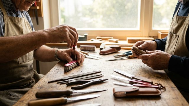 découvrez à concarneau les couteaux suisses de l'esat, symboles de polyvalence et de savoir-faire, alliant expertise artisanale et qualité exceptionnelle.