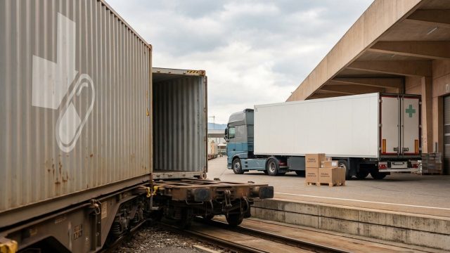 en avril, les exportations suisses ralentissent, principalement en raison d'une baisse dans le secteur pharmaceutique, affectant l'économie nationale.