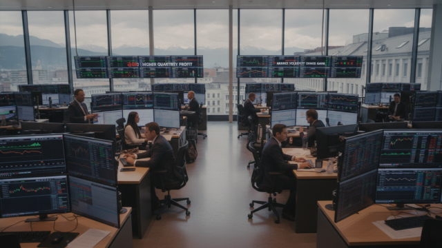 ubs affiche un bénéfice trimestriel supérieur aux prévisions, porté par une volatilité accrue des marchés financiers, reflétant une performance robuste malgré les incertitudes économiques.