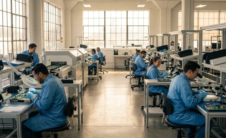 Un an après sa renaissance : l&rsquo;usine électronique retrouve une dynamique particulièrement prometteuse