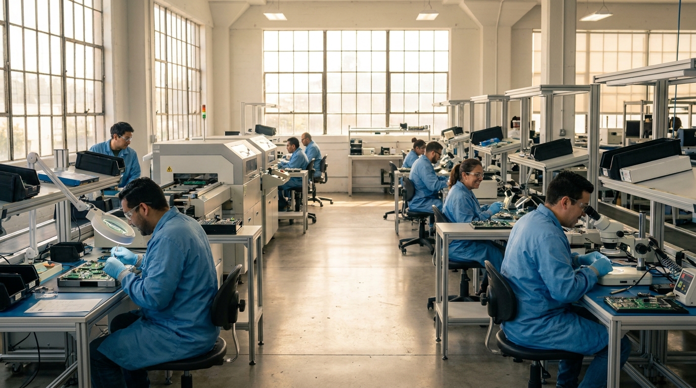 Un an après sa renaissance : l&rsquo;usine électronique retrouve une dynamique particulièrement prometteuse