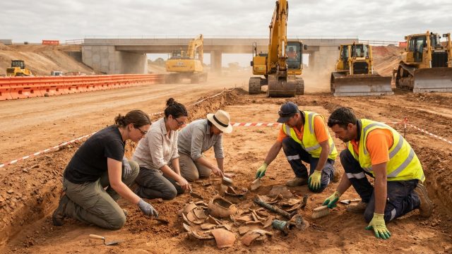 découvrez comment une construction d'autoroute a révélé un trésor archéologique inattendu, offrant un aperçu fascinant du passé et de nouvelles perspectives historiques.