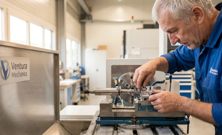découvrez ventura mecanics, l'excellence suisse en usinage de haute précision, alliant savoir-faire traditionnel et technologies avancées pour des résultats impeccables.