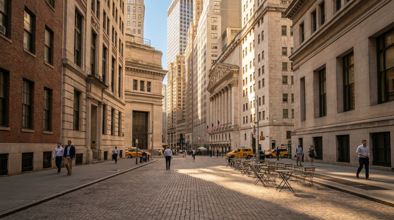 Wall Street au ralenti ce vendredi : une séance paisible sous un soleil de plomb
