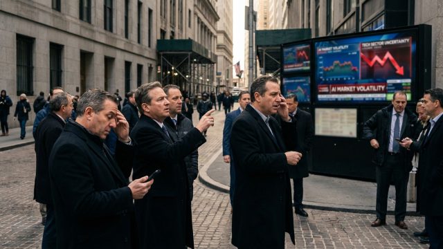 découvrez comment les inquiétudes autour de l'intelligence artificielle mettent wall street sous pression et influencent les tendances des marchés financiers.