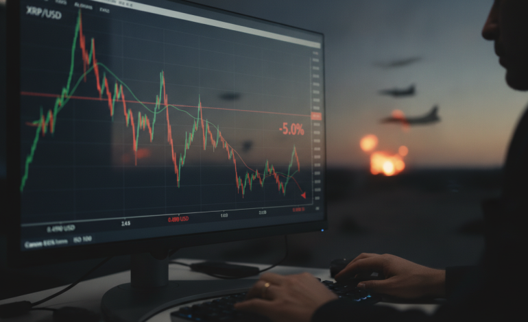 XRP dégringole de 5 % suite aux frappes israéliennes mettant en péril l’accord Trump-Iran : quelles conséquences à prévoir ?