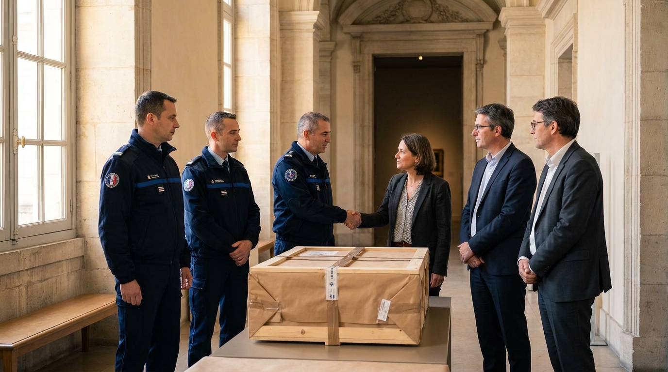 À Besançon, les douanes font don au Musée des Beaux-Arts d&rsquo;une œuvre précieuse de Marc Chagall, saisie il y a vingt ans