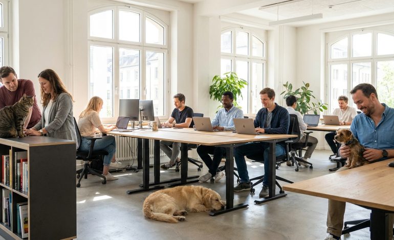 découvrez quels pays européens autorisent la présence des chiens et chats au bureau, et explorez les avantages d'avoir des animaux de compagnie sur le lieu de travail.