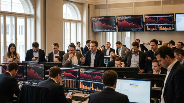 la bourse de zurich débute la séance en baisse, le smi sous pression face aux incertitudes du marché.