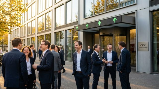 la bourse de zurich termine la semaine sur une note positive avec des indices en hausse, reflétant un climat économique favorable et une confiance retrouvée des investisseurs.