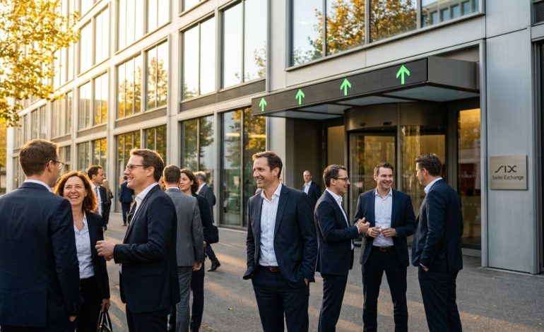 la bourse de zurich termine la semaine sur une note positive avec des indices en hausse, reflétant un climat économique favorable et une confiance retrouvée des investisseurs.