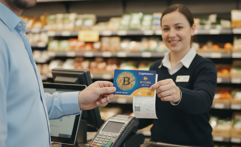 Carrefour innove : Achetez des bitcoins Cryptonow directement en supermarché grâce à une carte cadeau