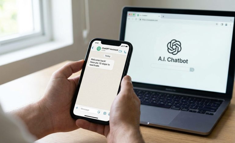 découvrez comment réactiver chatgpt sur whatsapp après une pause en janvier grâce à notre guide simple en 10 étapes faciles à suivre.