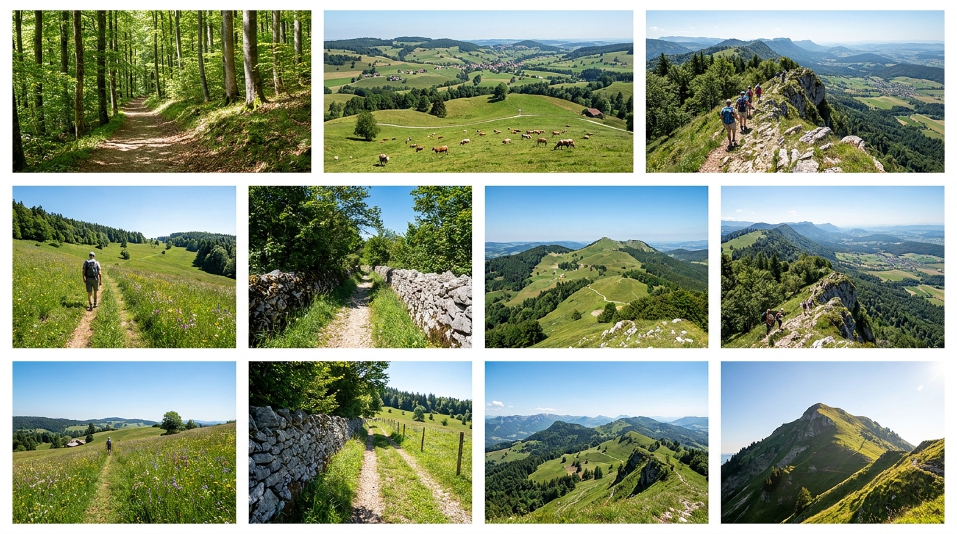 Découvrez les 10 randonnées incontournables pour un été inoubliable dans le Jura suisse