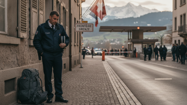 découvrez les détails d'une enquête majeure impliquant un policier suspecté dans un vaste réseau de trafic d'armes de guerre entre la france et la suisse.