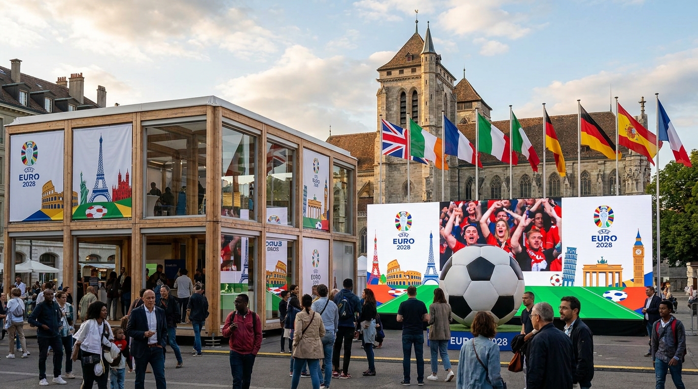 Euro 2028 : Découvrez les pays hôtes du prochain rendez-vous majeur du football européen