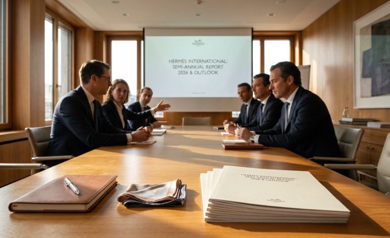 découvrez le bilan semestriel 2026 d'hermès international et ses perspectives pour l'avenir, avec une analyse détaillée des performances financières et des stratégies de croissance.