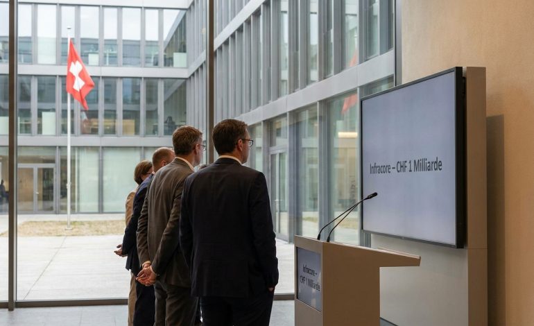 infracore, entreprise suisse, franchit un cap majeur en atteignant une capitalisation boursière d'un milliard de dollars lors de son introduction en bourse, marquant un succès significatif sur les marchés financiers.