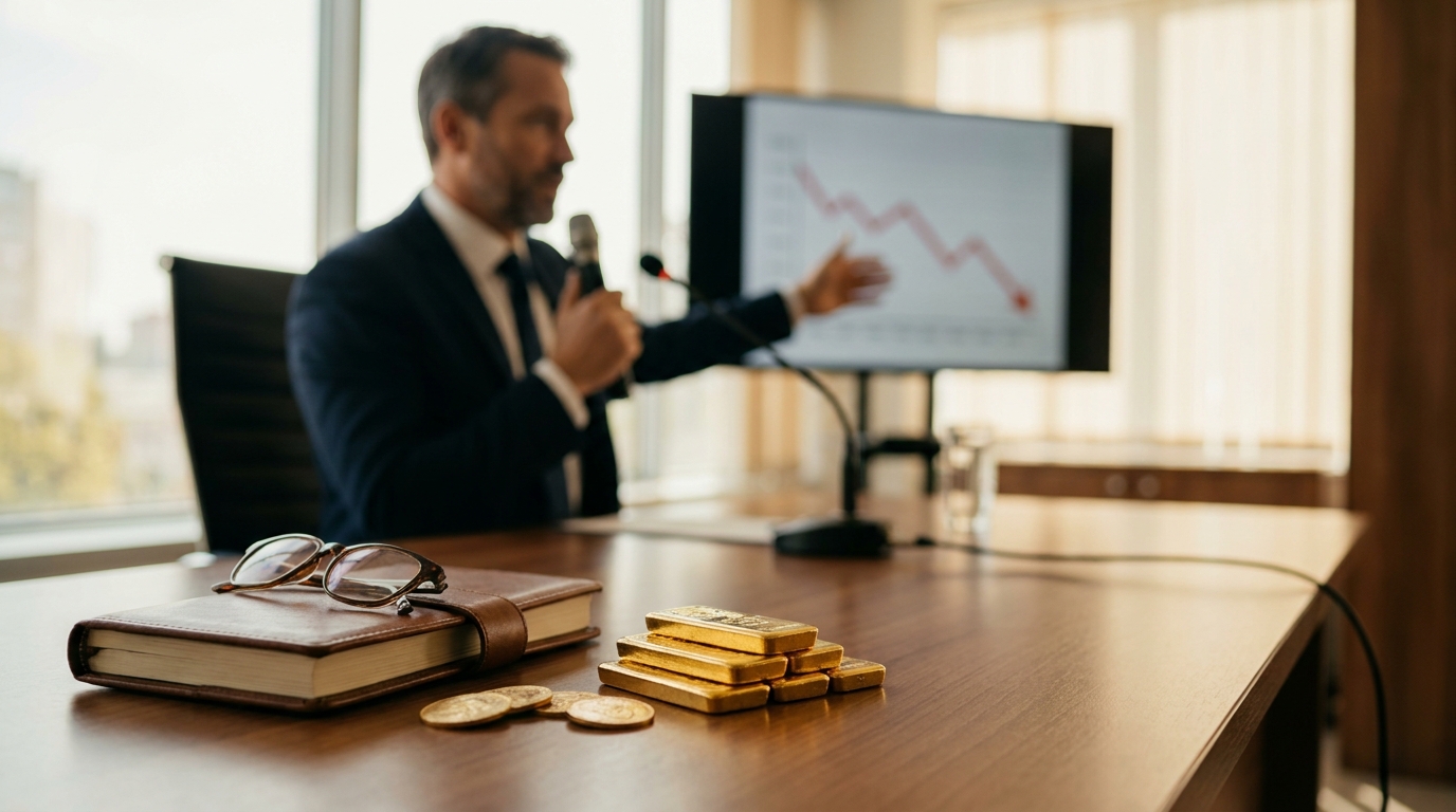 J.Safra Sarasin annonce : le creux historique de l&rsquo;or approche bientôt