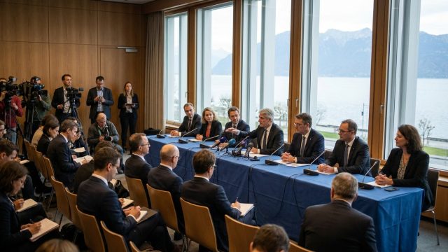 la suisse dément les accusations américaines de travail forcé alors que de nouveaux tarifs sont annoncés, soulignant les tensions commerciales croissantes entre les deux pays.