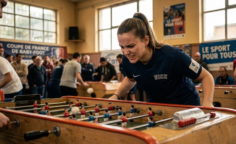 découvrez comment alexia, une niçoise passionnée, lutte pour faire reconnaître le baby-foot comme un sport officiel en france, un récit inspirant de détermination et de passion.