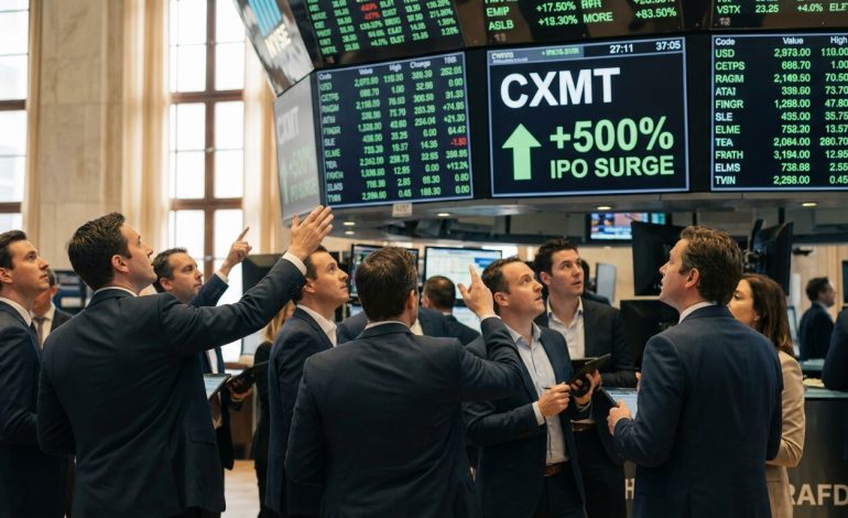 Le prodige chinois des semi-conducteurs CXMT s’envole de 500% à son entrée en Bourse