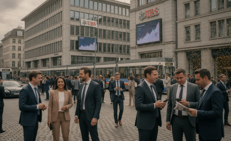 découvrez comment les résultats historiques de deutsche bank et ubs propulsent le rallye des banques européennes à un nouveau sommet, dynamisant le secteur financier.