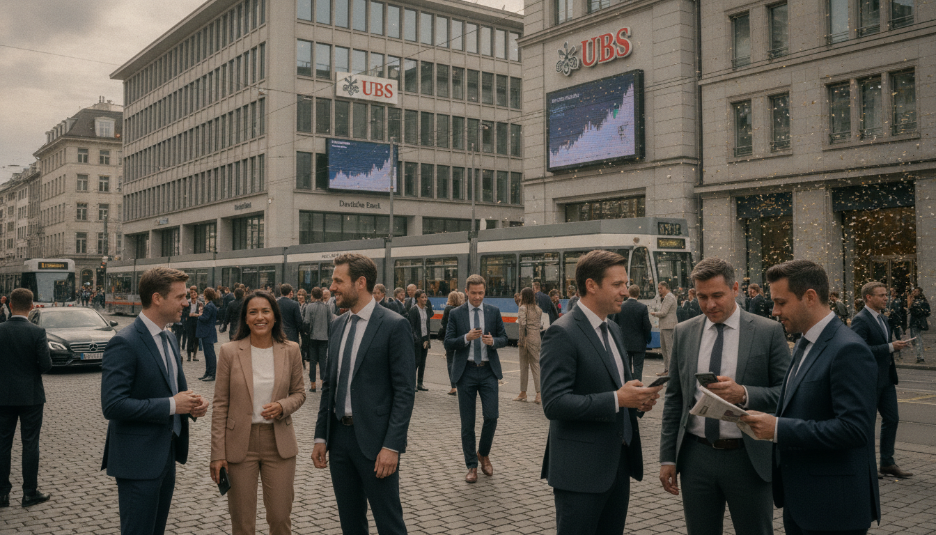 Le rallye des banques européennes s&rsquo;amplifie grâce aux résultats historiques de Deutsche Bank et UBS