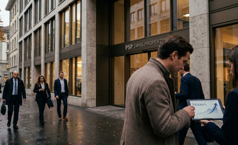 moody's rehausse la note de psp swiss property, mettant en avant la robustesse de ses fondamentaux de crédit et sa stabilité financière.