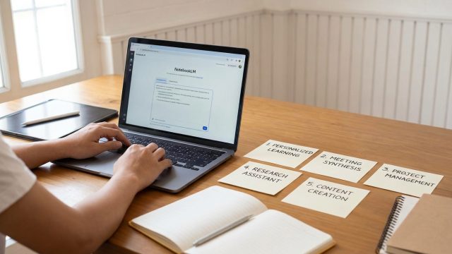 découvrez comment notebooklm révolutionne votre quotidien avec cinq applications innovantes qui simplifient et transforment votre routine journalière.